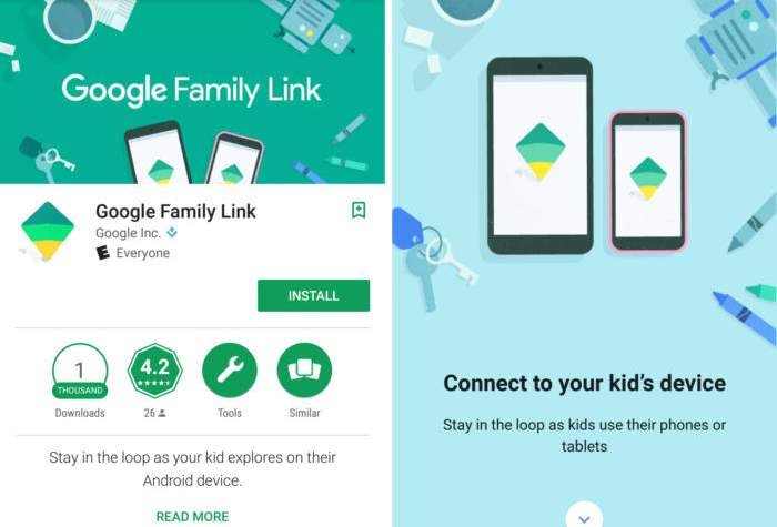 Google Family Link Çocukların Ailelerin G
