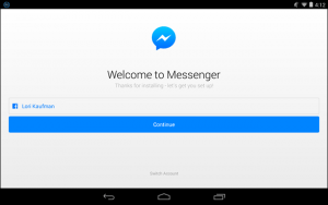 Messenger Hesap Silme