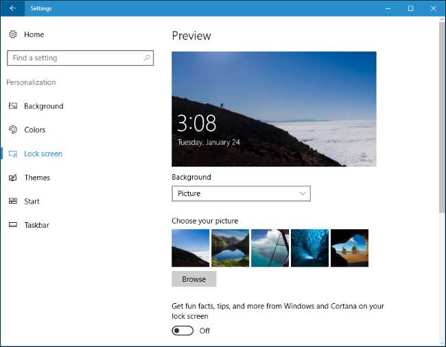 Windows 10 Kilit Ekranı Seçenekleri ile Özel Kilit Arkaplan Ayarlama