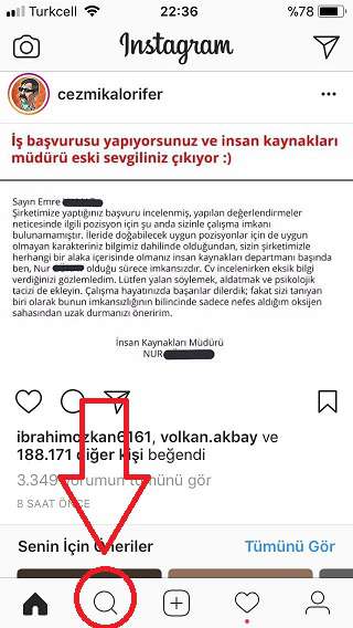 instagram Kişi Arama