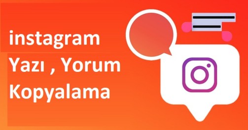 instagram Yorum Kopyalama