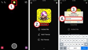 Snapchat Kullanıcı Adı Değiştirme