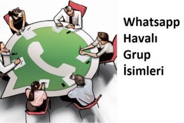 Whatsapp Havalı Grup İsimleri